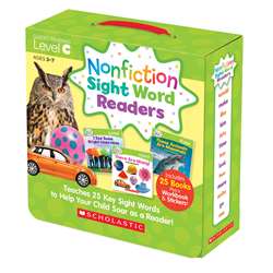 Nonfiction Sight Word Readers Lvl C Parent Pack, SC-584283