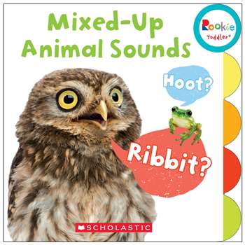 Board Book Mixed Up Animal Sounds Rookie Toddler, SC-675653