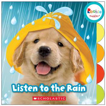 Board Book Listen To The Rain Rookie Toddler, SC-675656