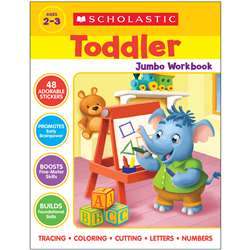 Scholastic Toddler Jumbo Workbook, SC-714689