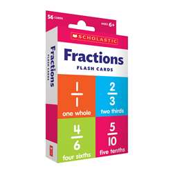 FLASH CARDS FRACTIONS - SC-714841