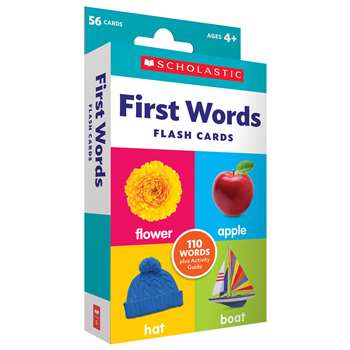 Flash Cards First Words, SC-714844