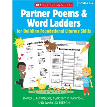 Partner Poems & Word Ladders Gr K-2 Build Foundati, SC-734191