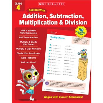 Success with Add Subt Multi & Div Gr 4, SC-735514