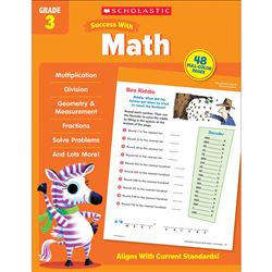 Success With Math Gr 3, SC-735535