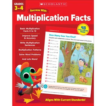 Success with Multipli Facts Grs 3-4, SC-735539
