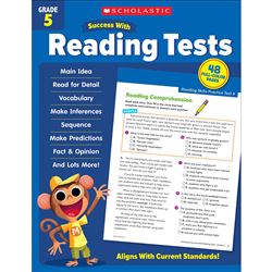 Success With Reading Tests Gr 5, SC-735550
