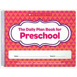 Daily Plan Book For Preschool, SC-806458