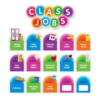 Color Your Classroom Class Jobs Bulletin Board Set, SC-812787