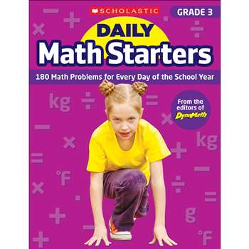 Daily Math Starters Gr 3, SC-815959