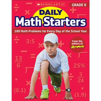 Daily Math Starters Gr 6, SC-815963