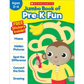 Jumbo Fun Workbooks Prek Fun, SC-816943