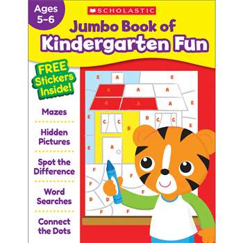 Jumbo Fun Workbook Kindergarten Fun, SC-816944