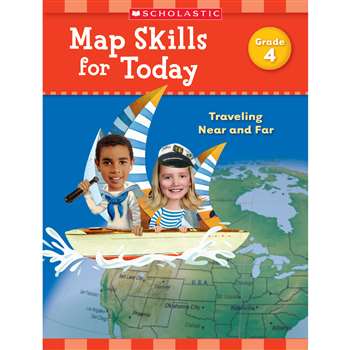 Map Skills For Today Gr 4, SC-821491