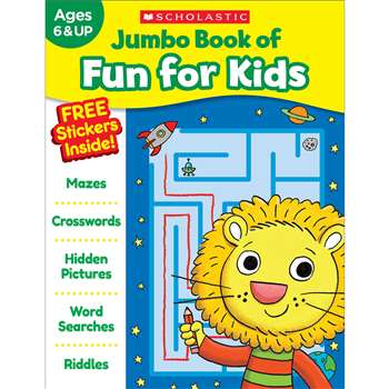 Jumbo Fun Workbooks Fun For Kids, SC-821834
