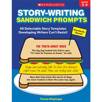 Storywriting Sandwich Prompts, SC-822715