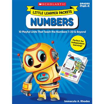 Little Learner Packets Numbers, SC-822829