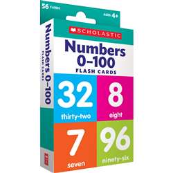 Flash Cards Numbers 0 To 100, SC-823355