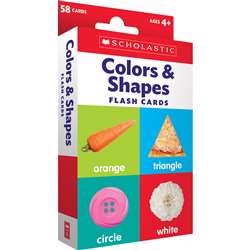 Flash Cards Colors And Shapes, SC-823360