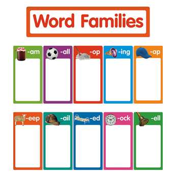 Word Families Bulletin Board, SC-823627