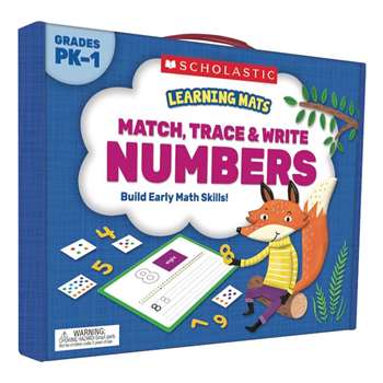 Match Trace Write Numbers Learning Mats, SC-823960