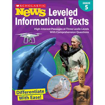 Gr 5 Scholastic News Leveled Info Texts, SC-828475
