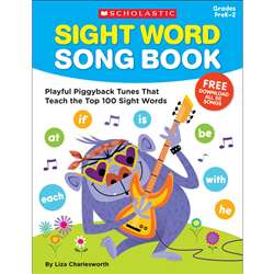 Sight Word Song Book, SC-831709
