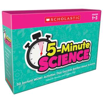 5 MINUTE SCIENCE GRADES 1 3 - SC-833011