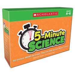 5 MINUTE SCIENCE GRADES 4 6 - SC-833012