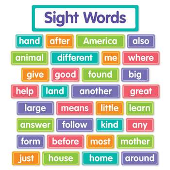 More Sight Words Bulletin Board St, SC-834755