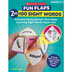 Fun Flaps 2Nd 100 Sight Words, SC-860314
