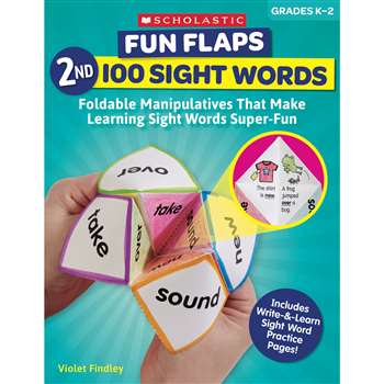 Fun Flaps 2Nd 100 Sight Words, SC-860314