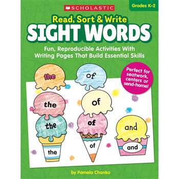 Read Sort & Write Sight Words, SC-860649