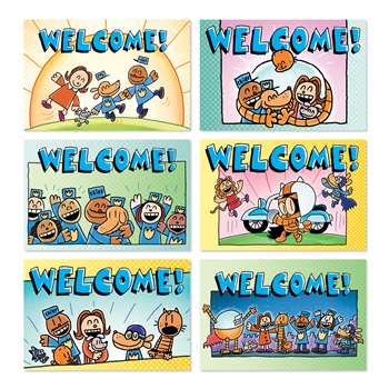 Dog Man Welcome Postcards, SC-862618