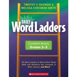 Daily Word Ladders Gr 2-3 Content Areas, SC-862743