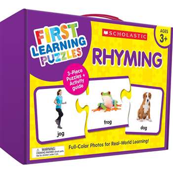 First Learning Puzzles Rhyming, SC-863052