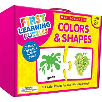 First Learning Puzzles Colrs&Shapes, SC-863053