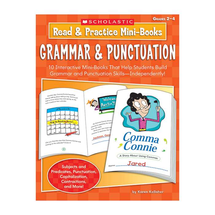 Read & Practice Mini-Books Grammar & Punctuation By Scholastic Books Trade