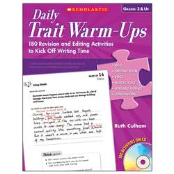 Daily Trait Warm-Ups By Scholastic Books Trade