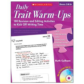 Daily Trait Warm-Ups By Scholastic Books Trade