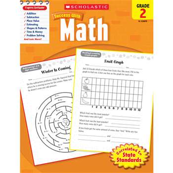 Scholastic Success With Math Gr 2, SC-9780545200707