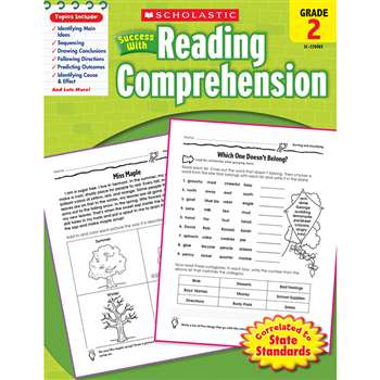 Scholastic Success With Reading Comprehension Gr 2 By Scholastic Books Trade