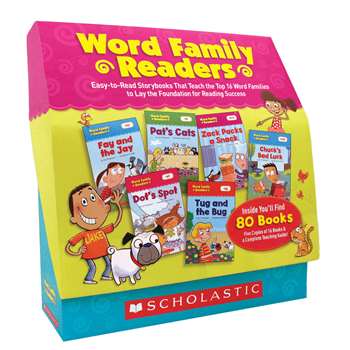 Word Family Readers Set By Scholastic Books Trade