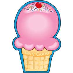 Notepad Large Ice Cream Cone By Shapes Etc