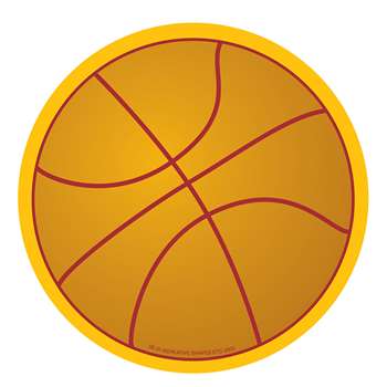 Creative Shapes Notepad Basketball Large By Creative Shapes Etc