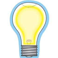 Creative Shapes Notepad Light Bulb Mini By Creative Shapes Etc