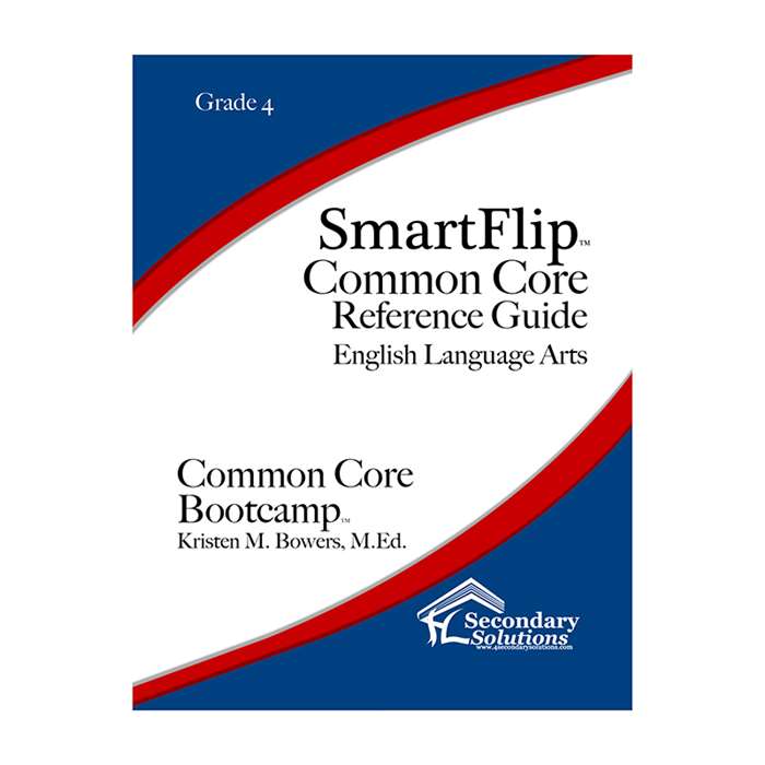 Smartflip Gr 4 Common Core Ref Guide For Ela Commo, SECCCSF4