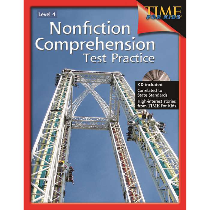 Nonfiction Comprehension Test Practice Gr 4 By Shell Education