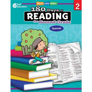 180 Days Of Reading Gr 2 Spanish, SEP126472