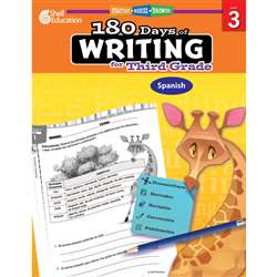 180 Days Of Writing Gr 3 Spanish, SEP126828